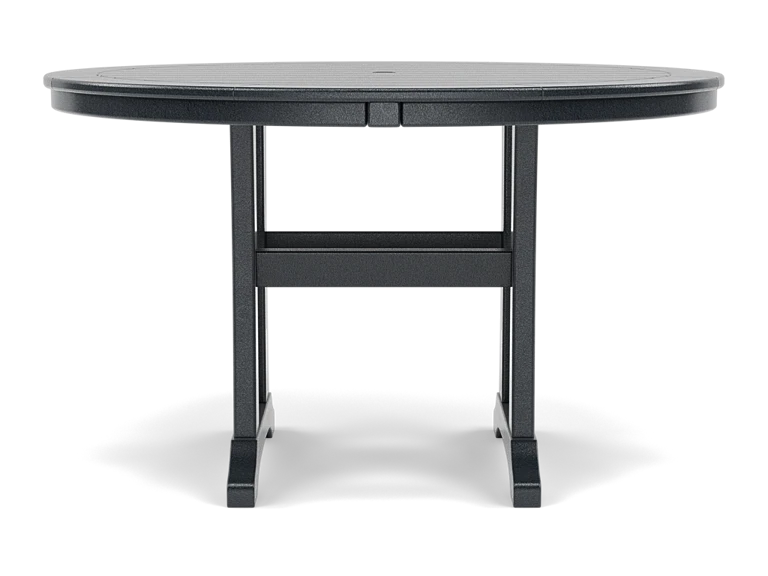 Nautical 48" Round Trestle Dining Table